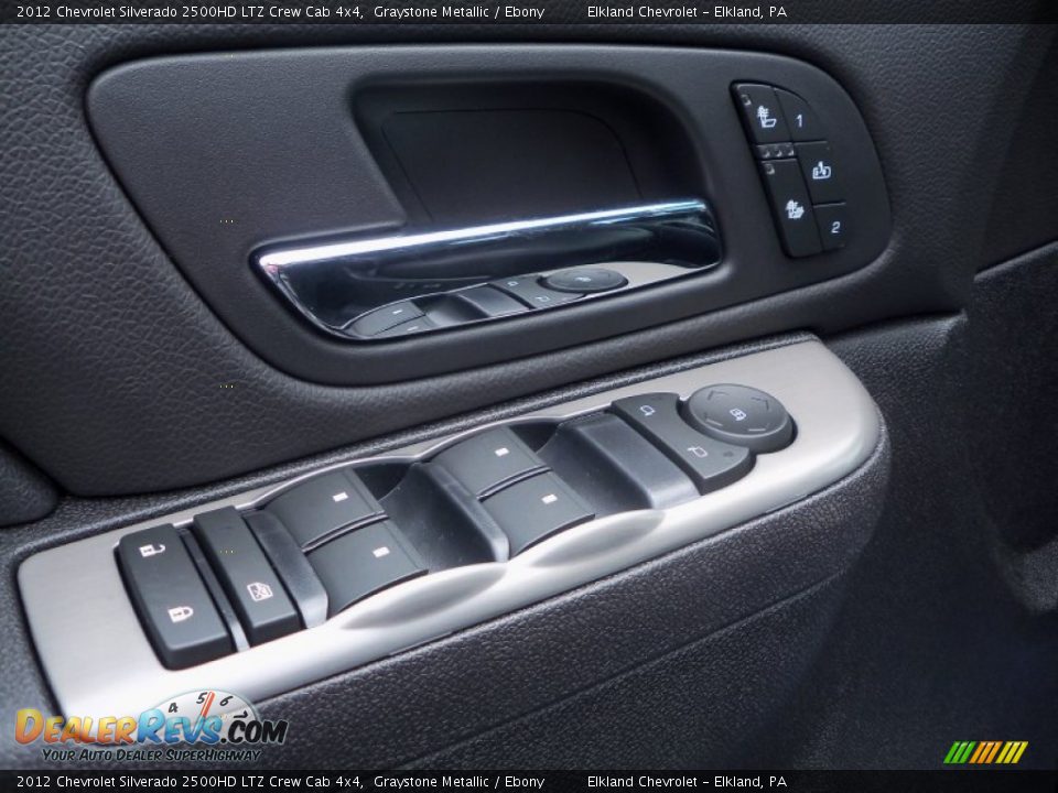 Controls of 2012 Chevrolet Silverado 2500HD LTZ Crew Cab 4x4 Photo #26