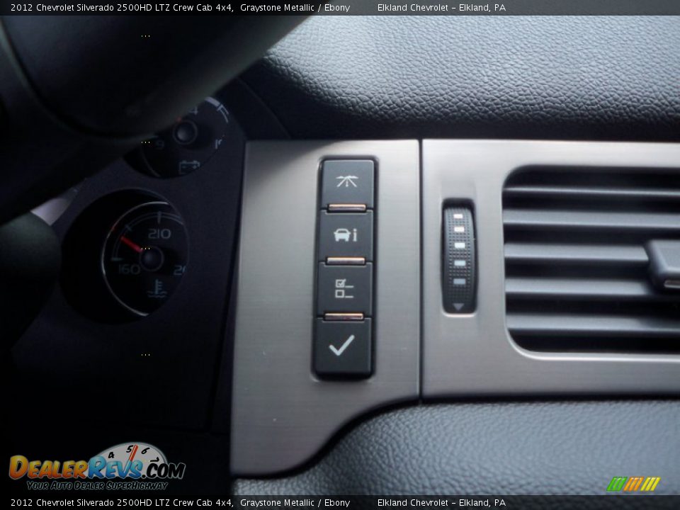 Controls of 2012 Chevrolet Silverado 2500HD LTZ Crew Cab 4x4 Photo #34