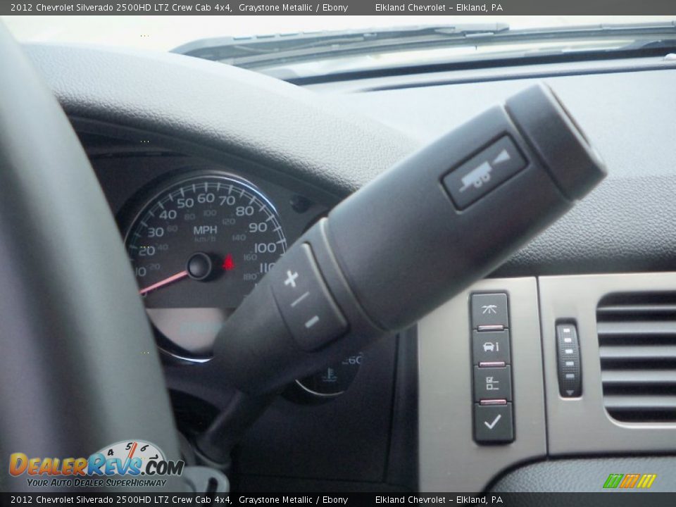 Controls of 2012 Chevrolet Silverado 2500HD LTZ Crew Cab 4x4 Photo #35