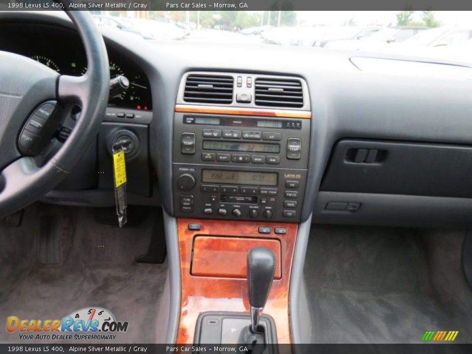 1998 Lexus LS 400 Alpine Silver Metallic / Gray Photo #12