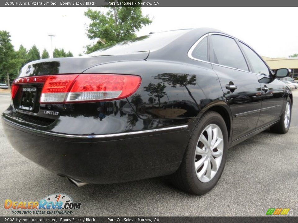 2008 Hyundai Azera Limited Ebony Black / Black Photo #3