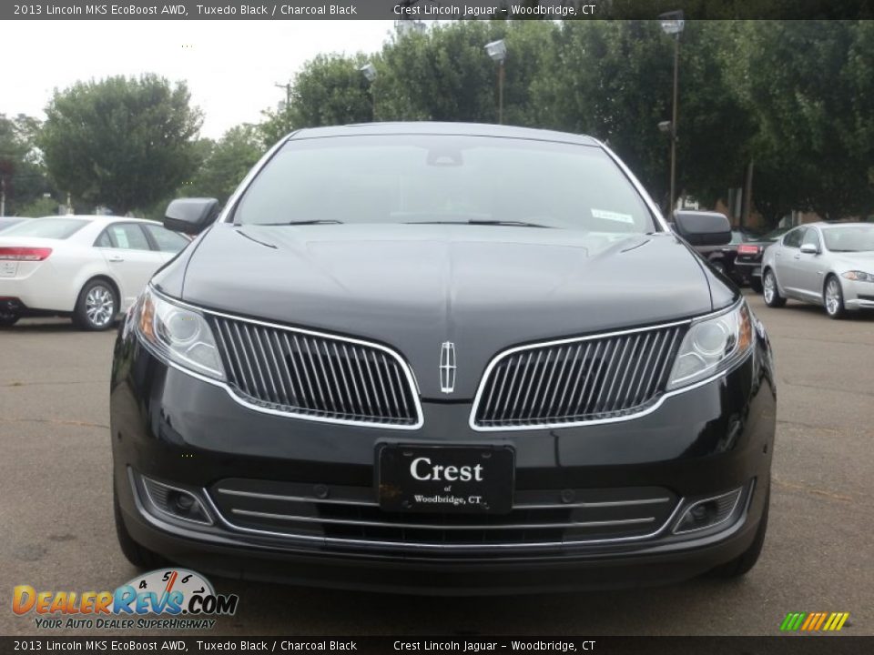 2013 Lincoln MKS EcoBoost AWD Tuxedo Black / Charcoal Black Photo #3