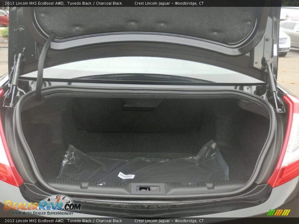 2013 Lincoln MKS EcoBoost AWD Tuxedo Black / Charcoal Black Photo #8