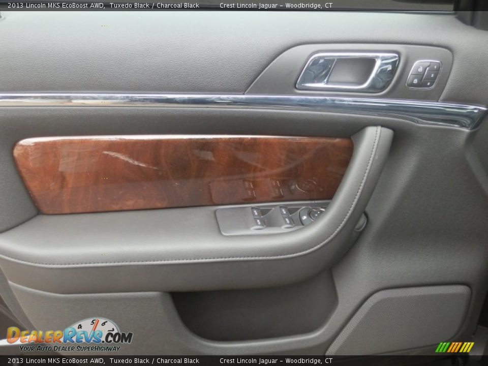 Door Panel of 2013 Lincoln MKS EcoBoost AWD Photo #13
