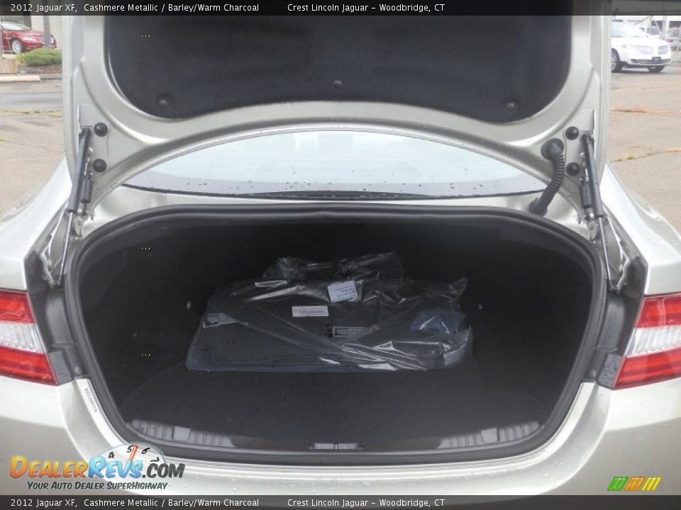 2012 Jaguar XF Cashmere Metallic / Barley/Warm Charcoal Photo #8