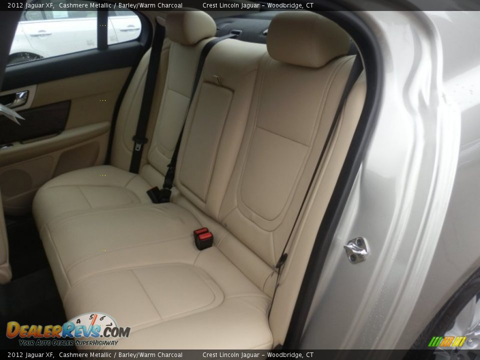 2012 Jaguar XF Cashmere Metallic / Barley/Warm Charcoal Photo #10