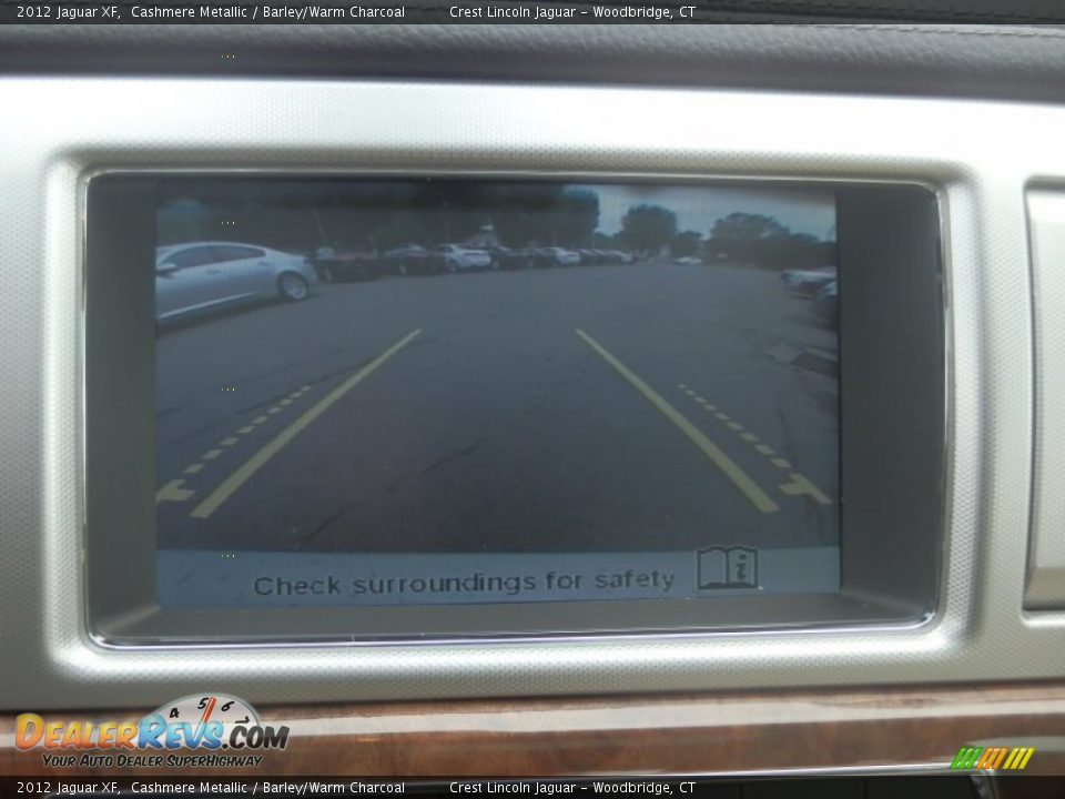 2012 Jaguar XF Cashmere Metallic / Barley/Warm Charcoal Photo #14