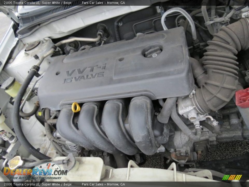2006 Toyota Corolla LE Super White / Beige Photo #13
