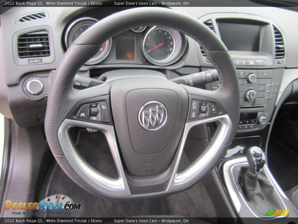 2012 Buick Regal GS Steering Wheel Photo #22