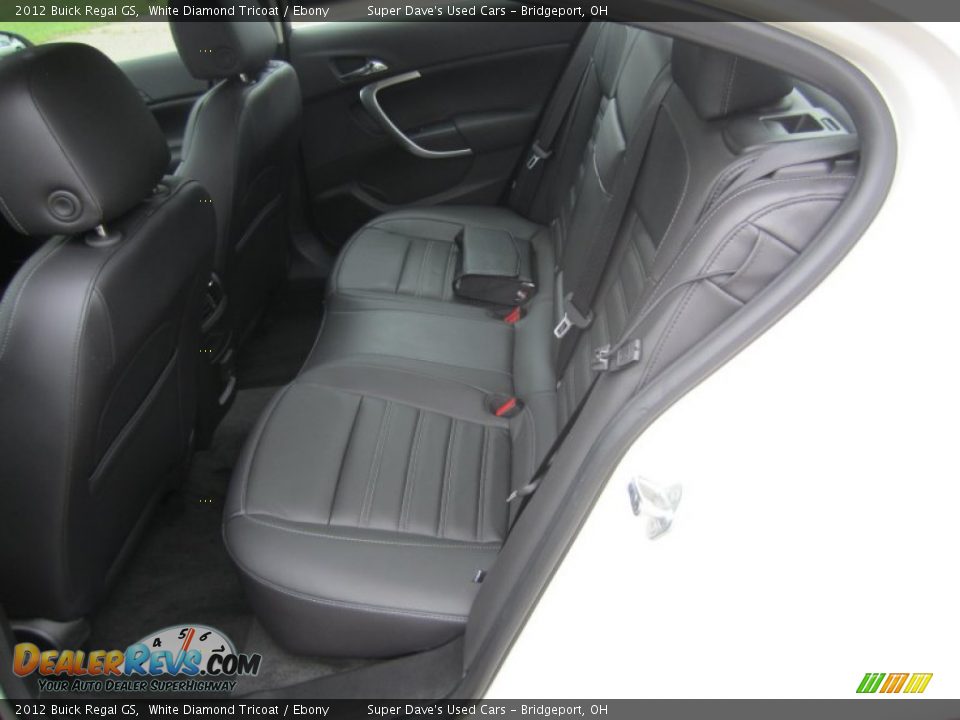 Rear Seat of 2012 Buick Regal GS Photo #23