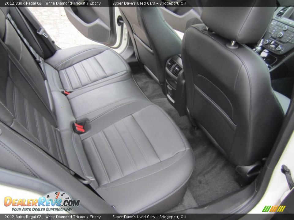 Rear Seat of 2012 Buick Regal GS Photo #27