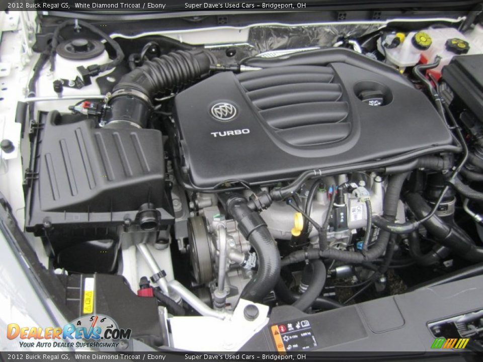 2012 Buick Regal GS 2.0 Liter SIDI High Output Turbocharged DOHC 16-Valve VVT ECOTEC 4 Cylinder Engine Photo #36