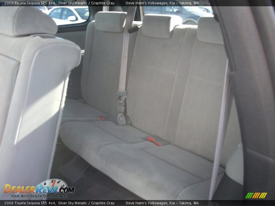 2009 Toyota Sequoia SR5 4x4 Silver Sky Metallic / Graphite Gray Photo #11