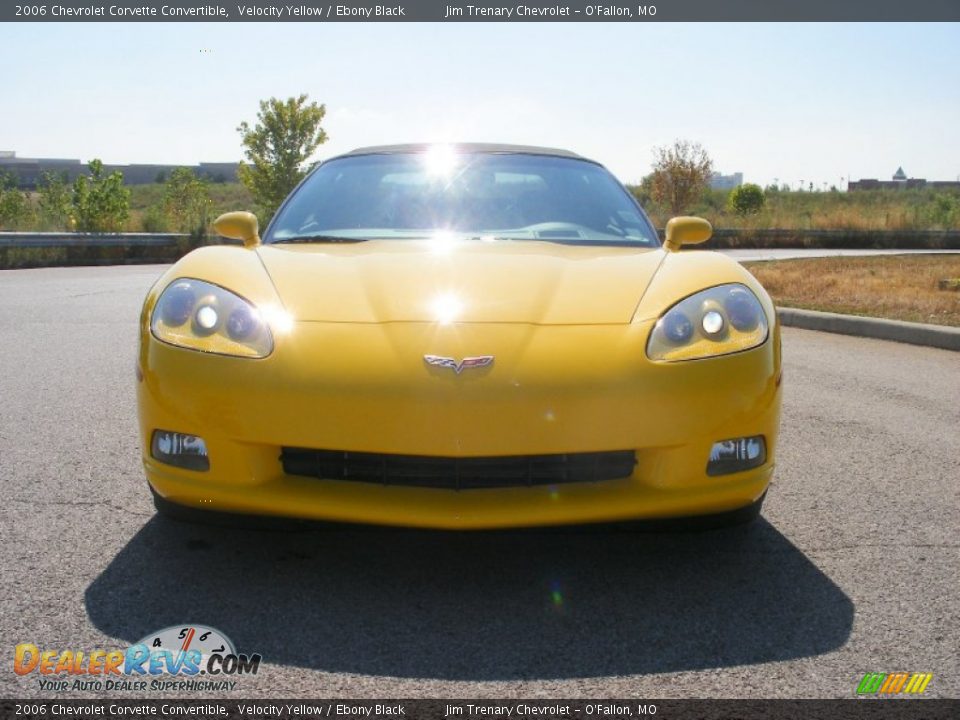 2006 Chevrolet Corvette Convertible Velocity Yellow / Ebony Black Photo #14