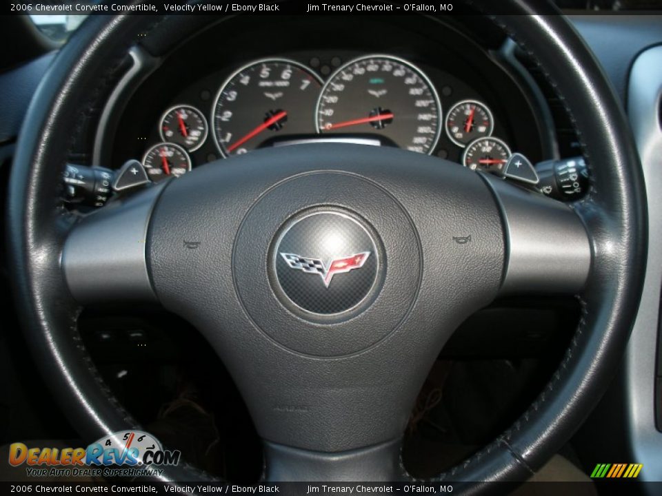 2006 Chevrolet Corvette Convertible Steering Wheel Photo #24