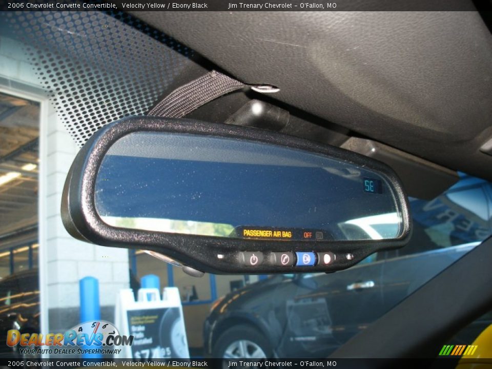 2006 Chevrolet Corvette Convertible Velocity Yellow / Ebony Black Photo #34