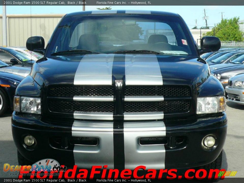 2001 Dodge Ram 1500 SLT Regular Cab Black / Black Photo #5