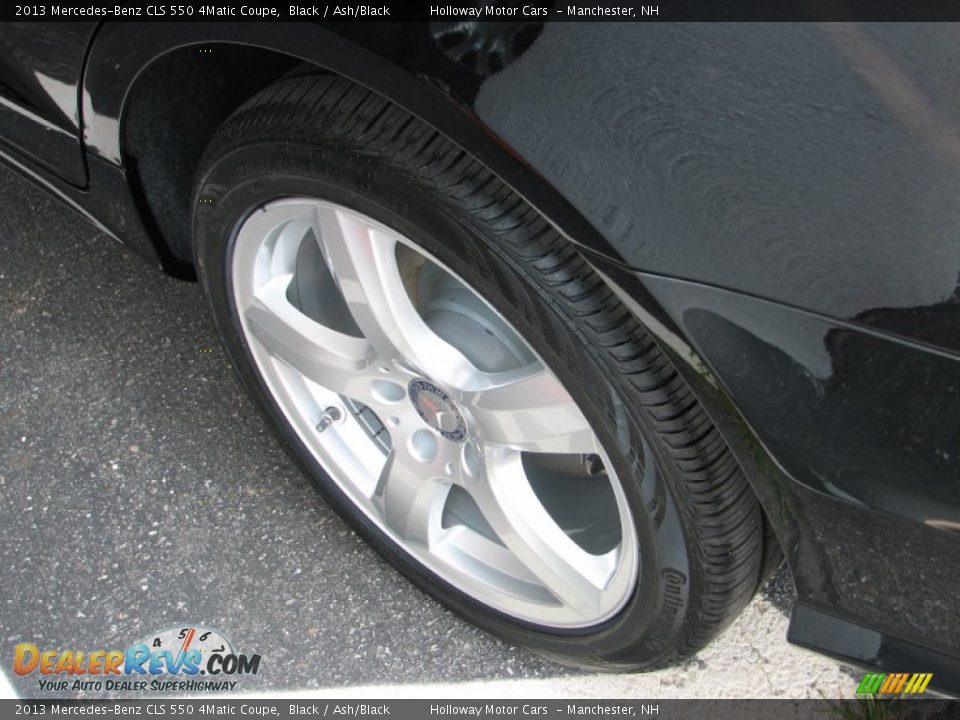 2013 Mercedes-Benz CLS 550 4Matic Coupe Black / Ash/Black Photo #5