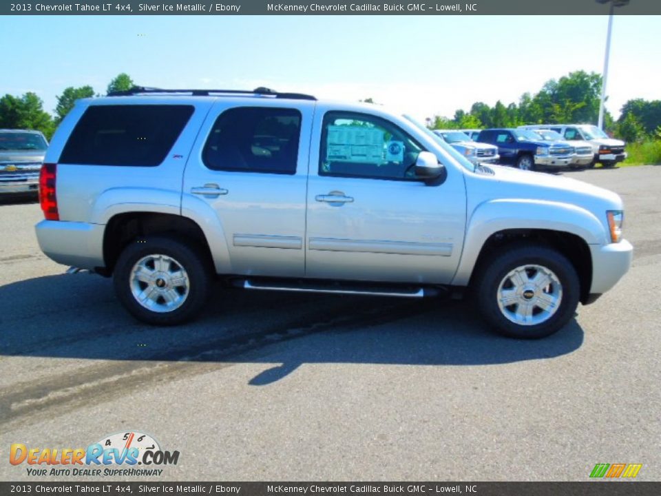 2013 Chevrolet Tahoe LT 4x4 Silver Ice Metallic / Ebony Photo #3