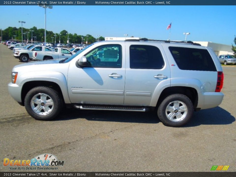 2013 Chevrolet Tahoe LT 4x4 Silver Ice Metallic / Ebony Photo #4
