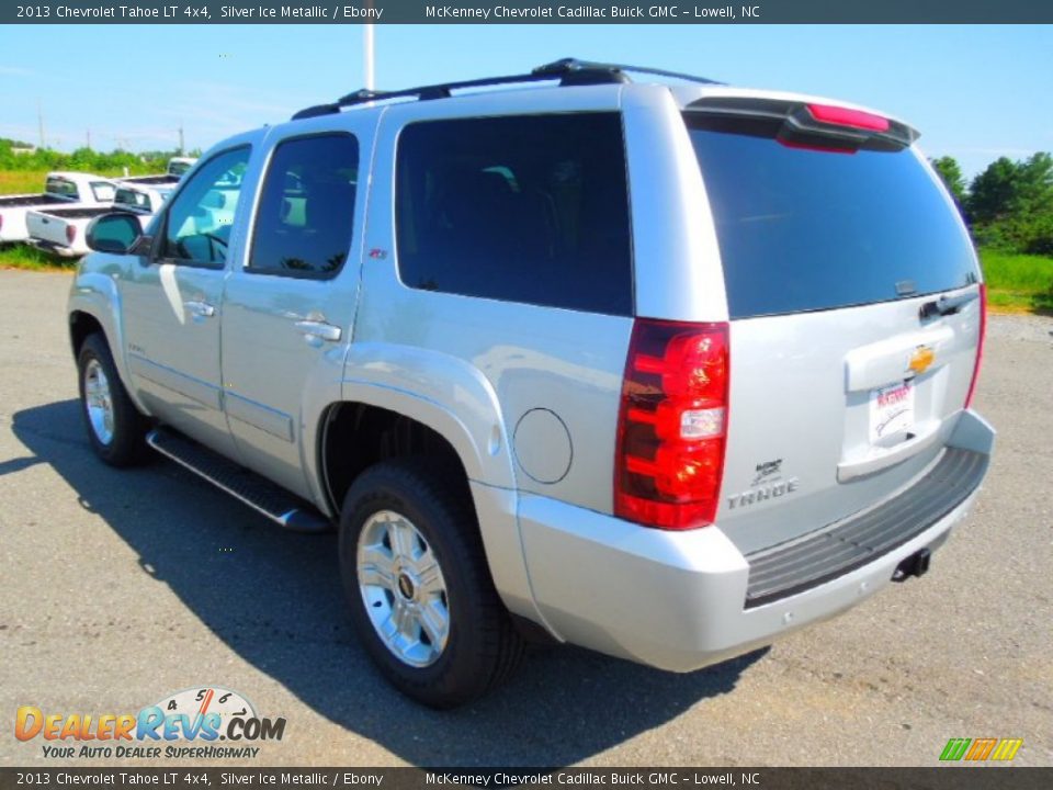 2013 Chevrolet Tahoe LT 4x4 Silver Ice Metallic / Ebony Photo #5