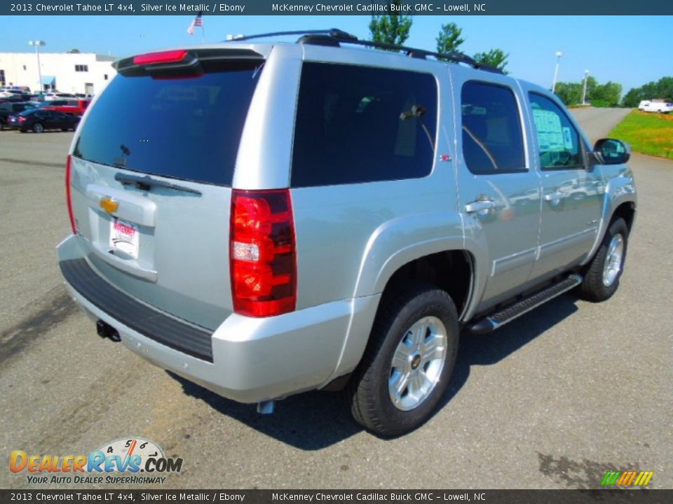 2013 Chevrolet Tahoe LT 4x4 Silver Ice Metallic / Ebony Photo #6