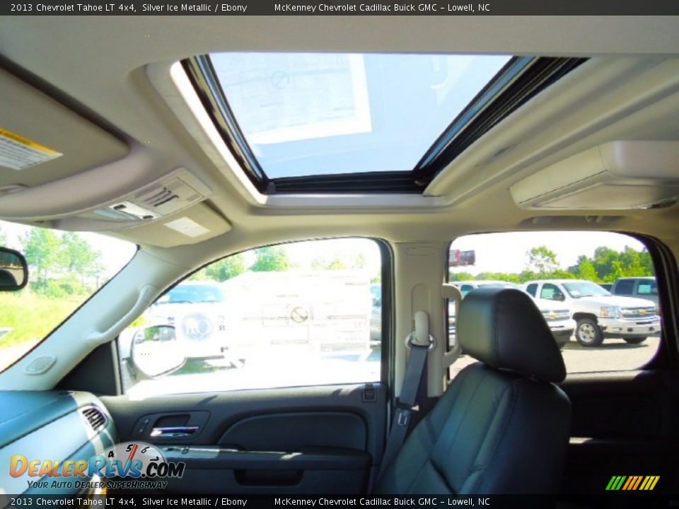2013 Chevrolet Tahoe LT 4x4 Silver Ice Metallic / Ebony Photo #13