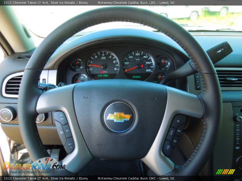 2013 Chevrolet Tahoe LT 4x4 Silver Ice Metallic / Ebony Photo #15