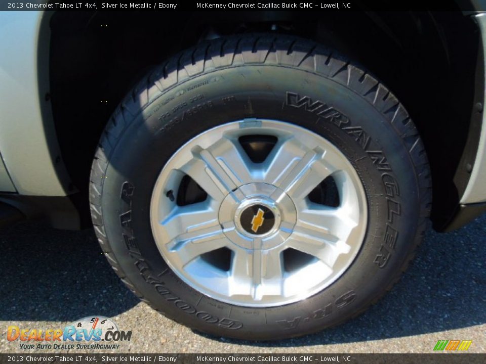 2013 Chevrolet Tahoe LT 4x4 Silver Ice Metallic / Ebony Photo #28