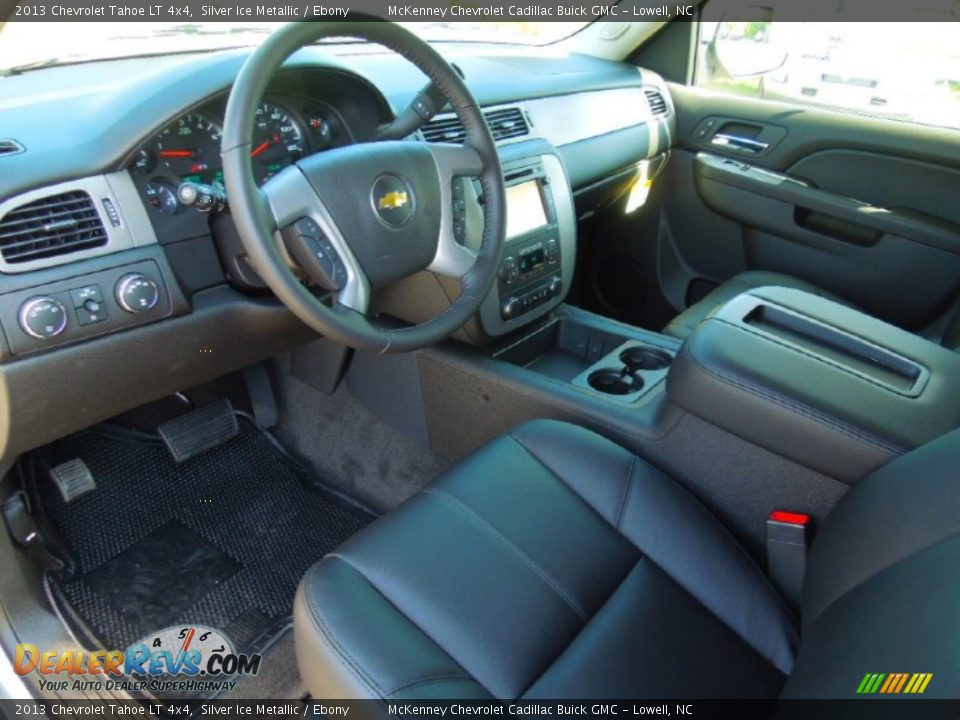 2013 Chevrolet Tahoe LT 4x4 Silver Ice Metallic / Ebony Photo #30