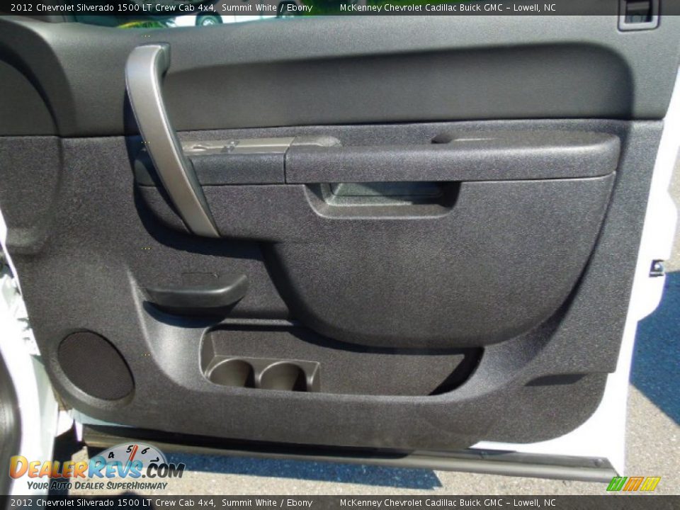 2012 Chevrolet Silverado 1500 LT Crew Cab 4x4 Summit White / Ebony Photo #22