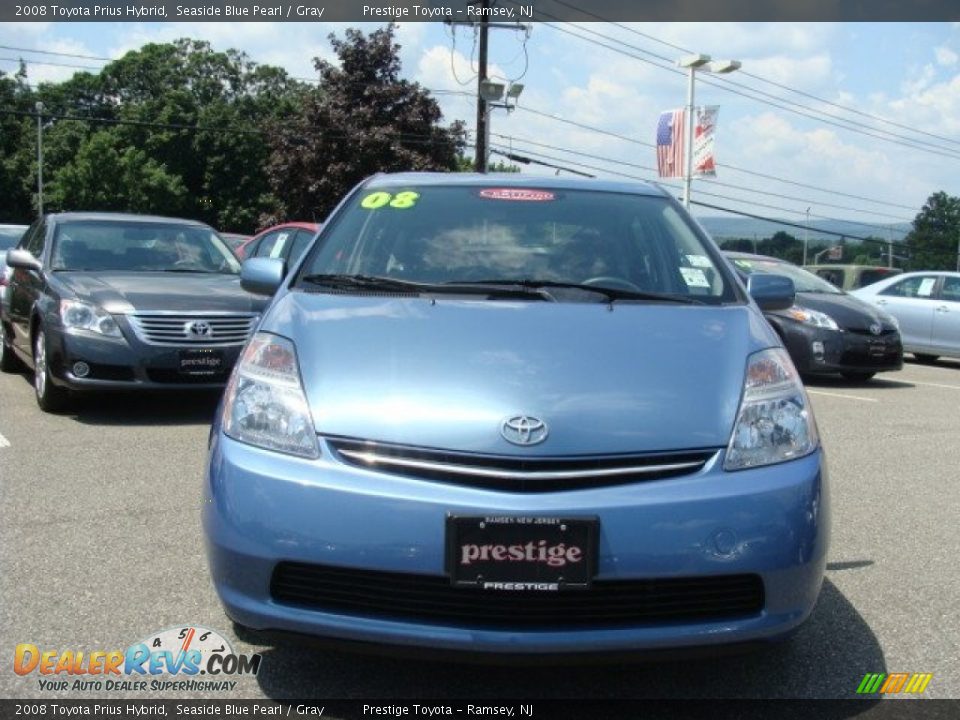 2008 Toyota Prius Hybrid Seaside Blue Pearl / Gray Photo #2
