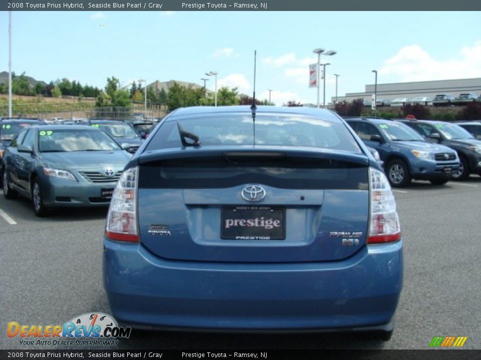 2008 Toyota Prius Hybrid Seaside Blue Pearl / Gray Photo #5