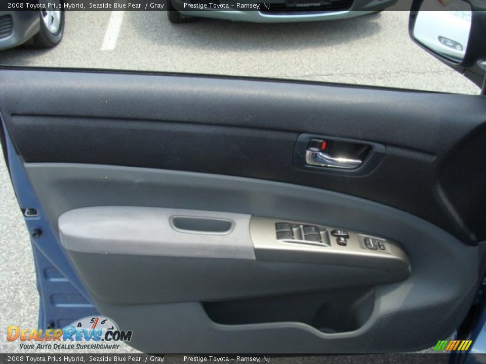 2008 Toyota Prius Hybrid Seaside Blue Pearl / Gray Photo #6