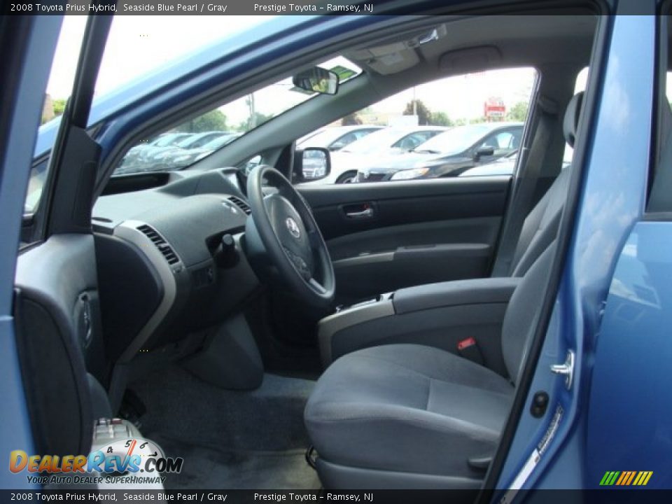 2008 Toyota Prius Hybrid Seaside Blue Pearl / Gray Photo #7