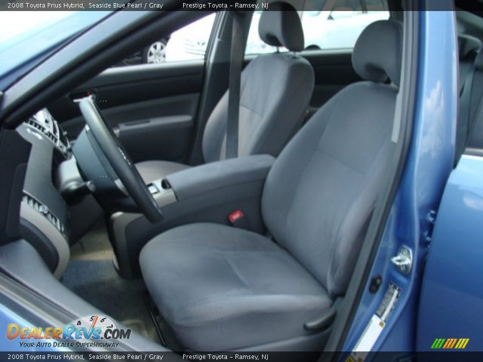 2008 Toyota Prius Hybrid Seaside Blue Pearl / Gray Photo #8