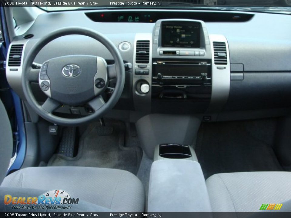 2008 Toyota Prius Hybrid Seaside Blue Pearl / Gray Photo #9