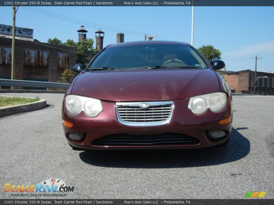 2002 Chrysler 300 M Sedan Dark Garnet Red Pearl / Sandstone Photo #10