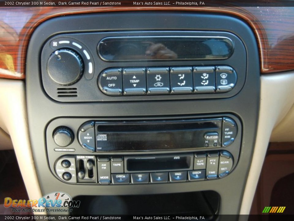 2002 Chrysler 300 M Sedan Dark Garnet Red Pearl / Sandstone Photo #17