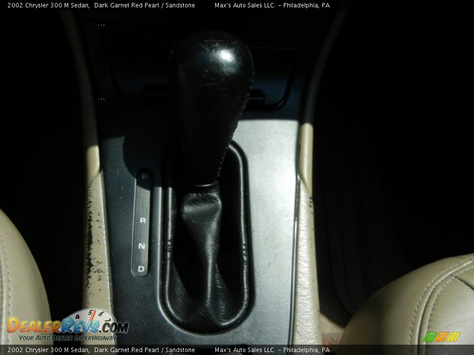 2002 Chrysler 300 M Sedan Dark Garnet Red Pearl / Sandstone Photo #18