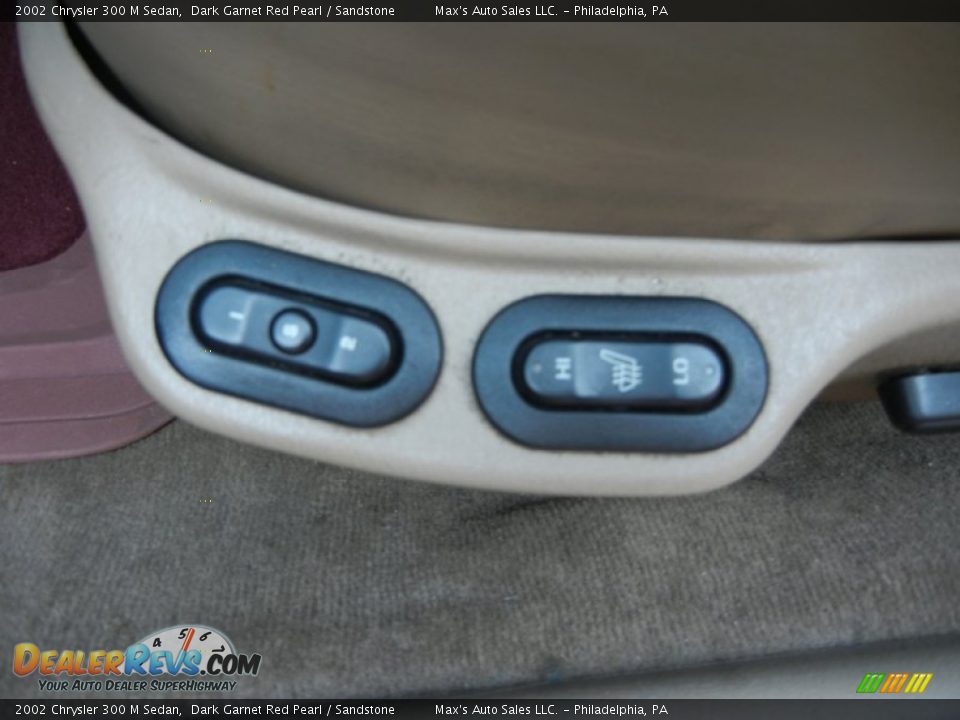 2002 Chrysler 300 M Sedan Dark Garnet Red Pearl / Sandstone Photo #20