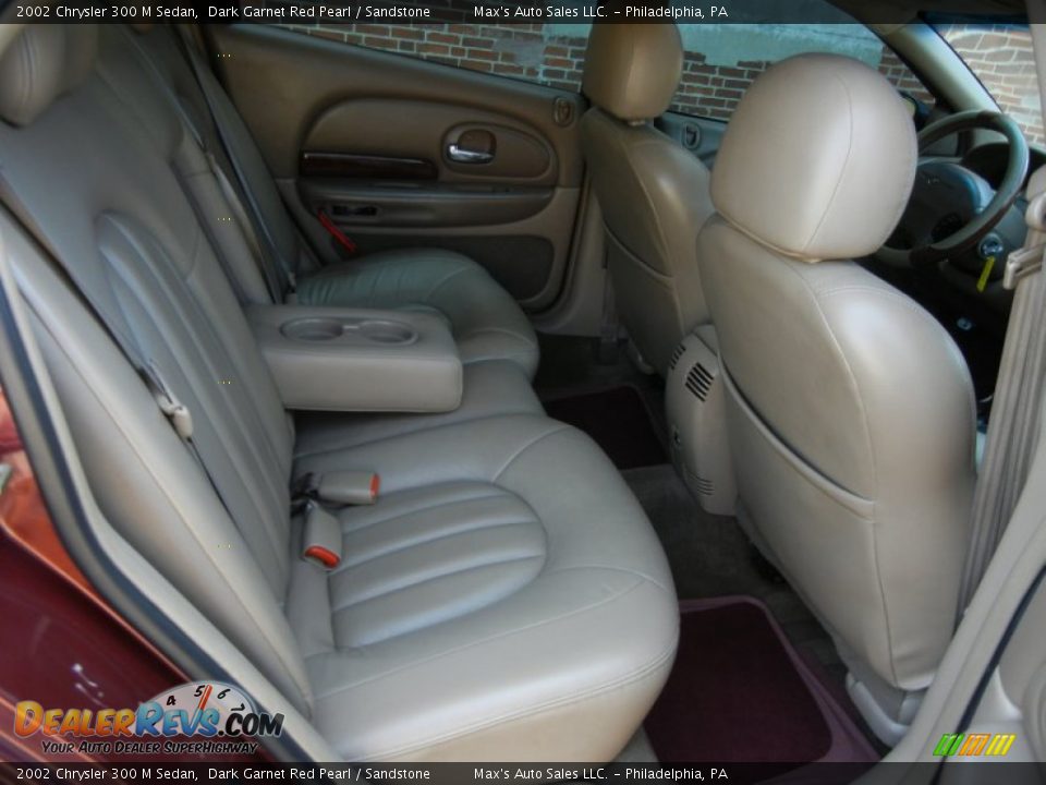 2002 Chrysler 300 M Sedan Dark Garnet Red Pearl / Sandstone Photo #21