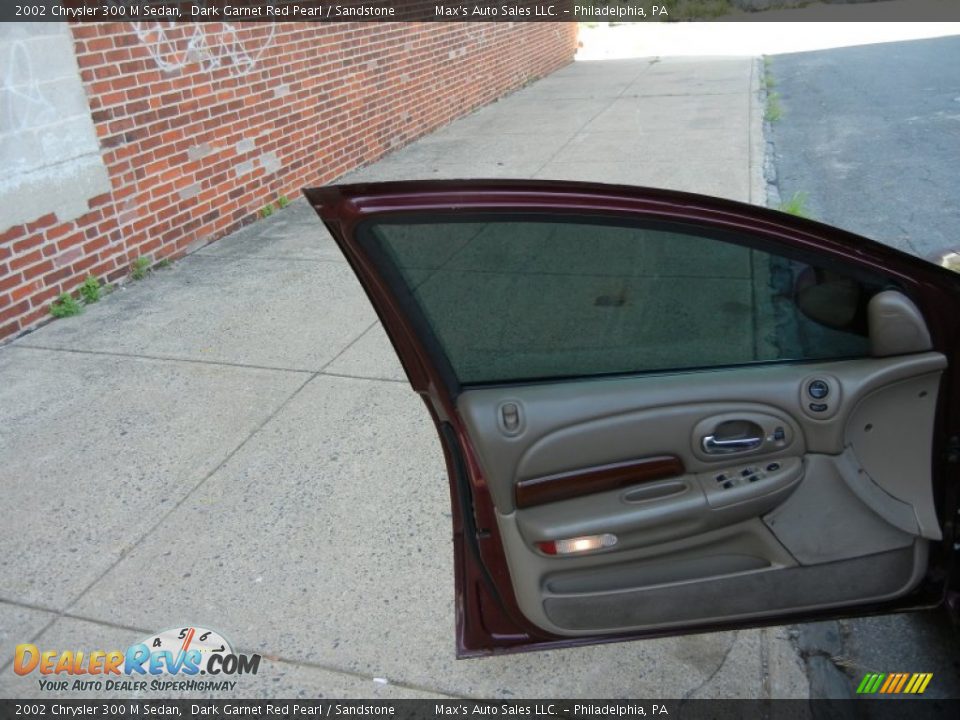 2002 Chrysler 300 M Sedan Dark Garnet Red Pearl / Sandstone Photo #23