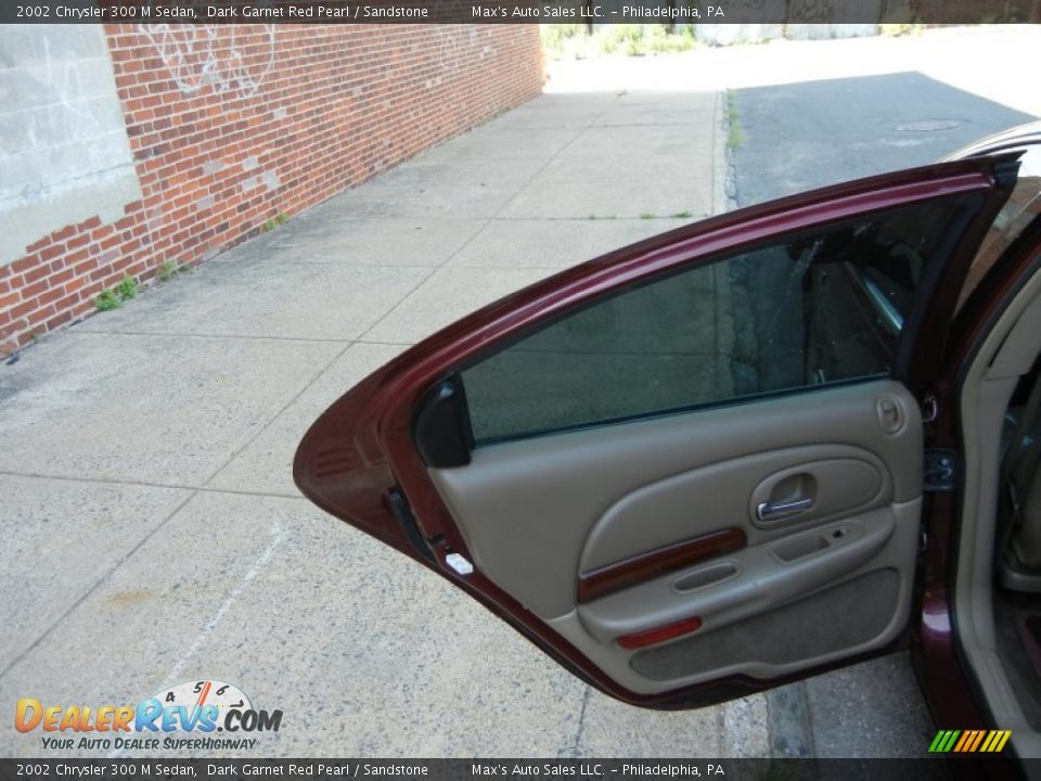 2002 Chrysler 300 M Sedan Dark Garnet Red Pearl / Sandstone Photo #24