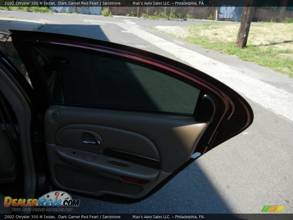2002 Chrysler 300 M Sedan Dark Garnet Red Pearl / Sandstone Photo #25