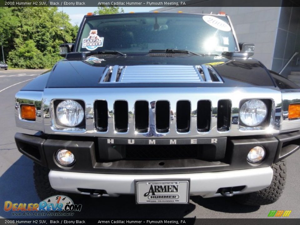 2008 Hummer H2 SUV Black / Ebony Black Photo #4