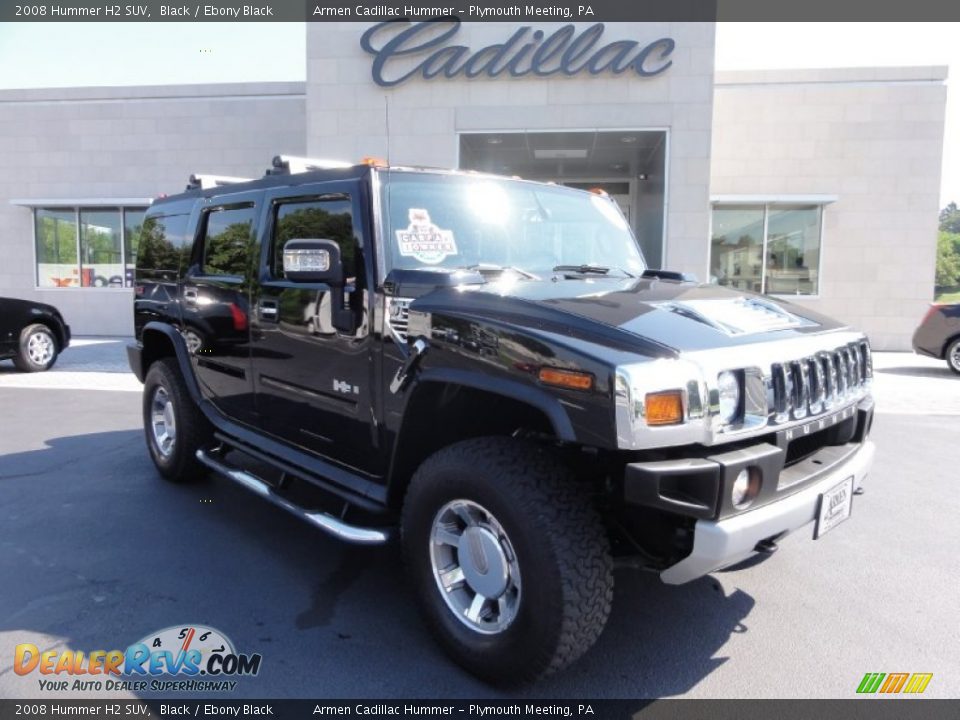 2008 Hummer H2 SUV Black / Ebony Black Photo #5