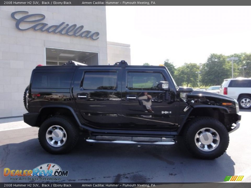 2008 Hummer H2 SUV Black / Ebony Black Photo #8