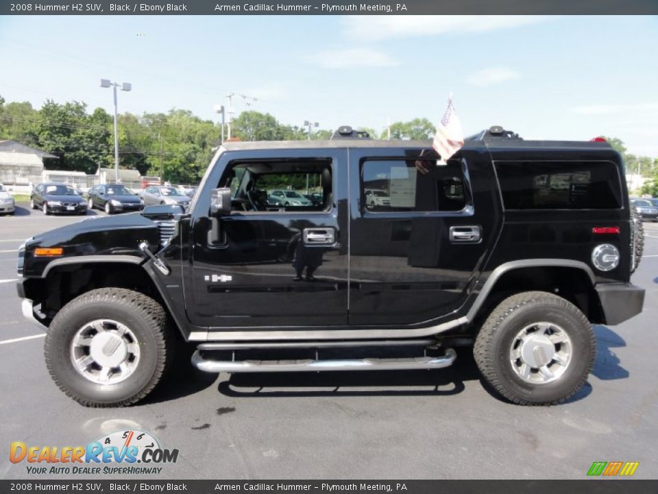 Black 2008 Hummer H2 SUV Photo #12