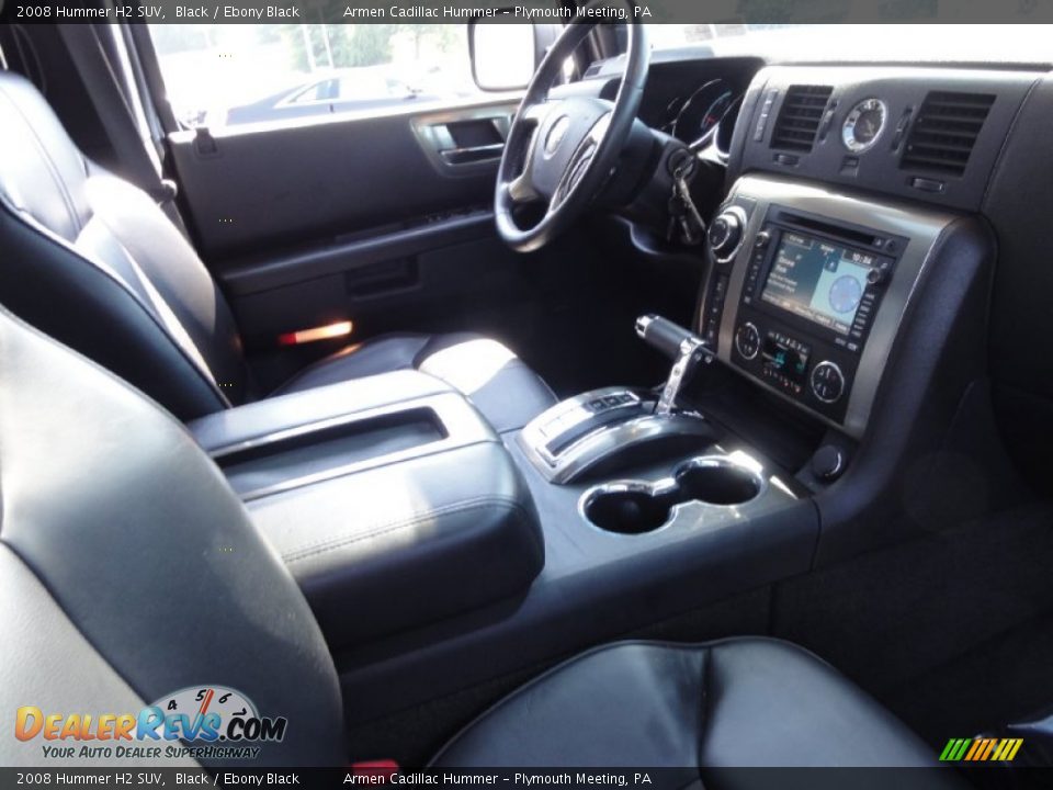 2008 Hummer H2 SUV Black / Ebony Black Photo #21